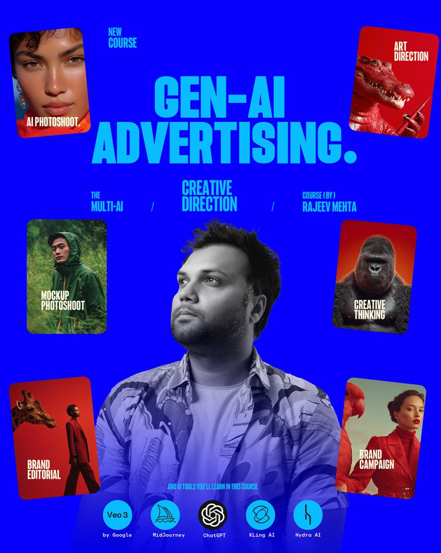 Gen-AI Advertising - A Multi-AI Creative Direction Course